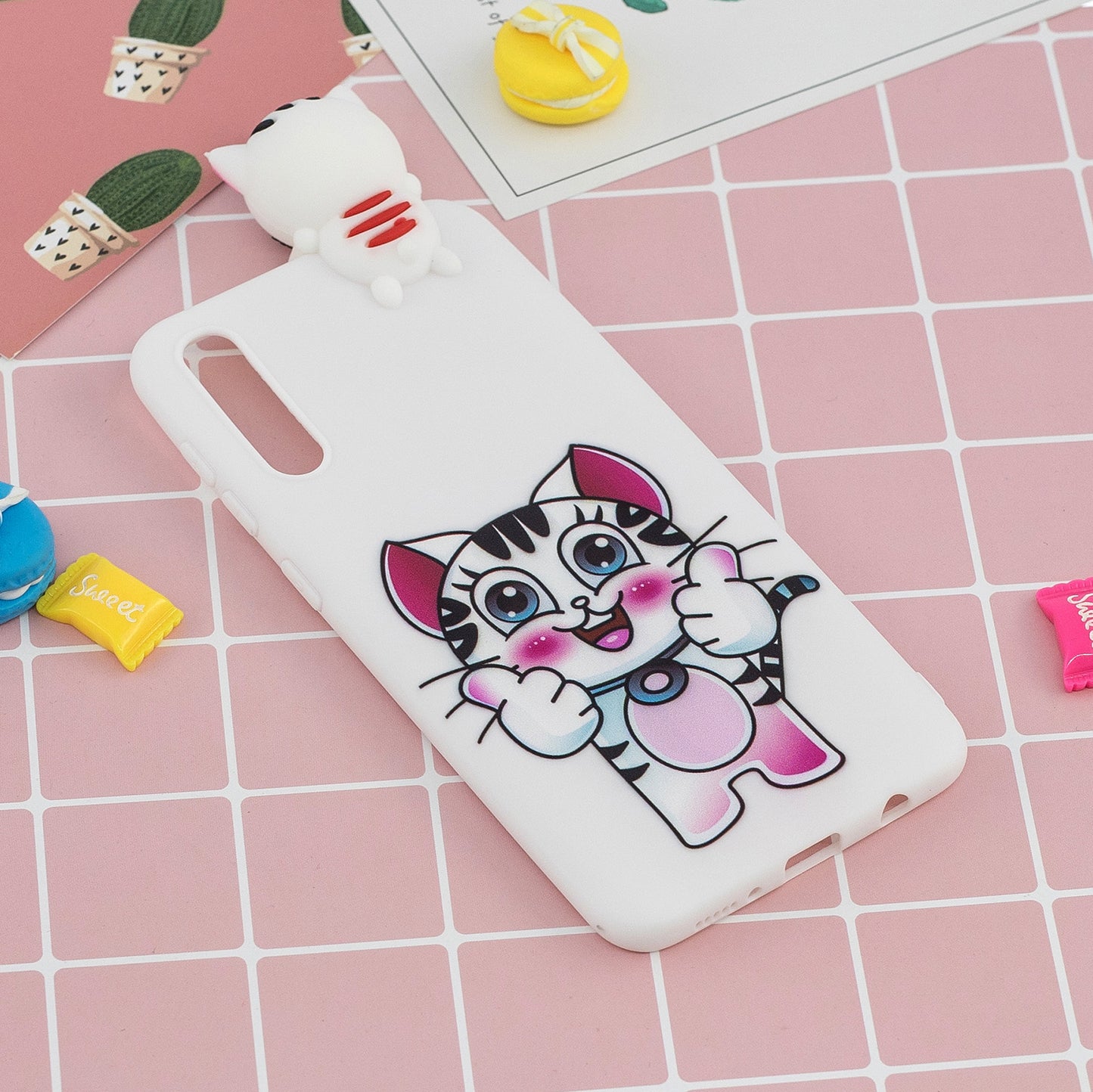 [3D Cute Doll] Patterned TPU Phone Case Cover for Samsung Galaxy A50/A50s/A30s