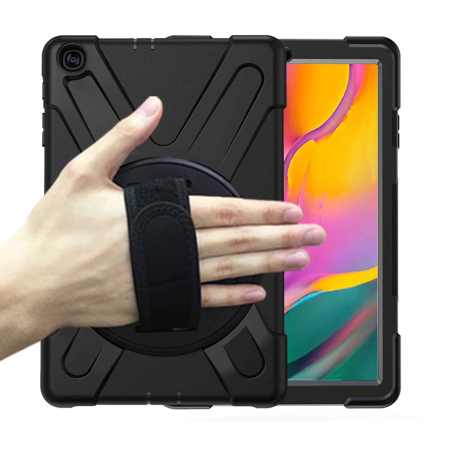 [X-Shape] PC + Silicone Combo Tablet Case for Samsung Galaxy Tab A 10.1 (2019) SM-T515