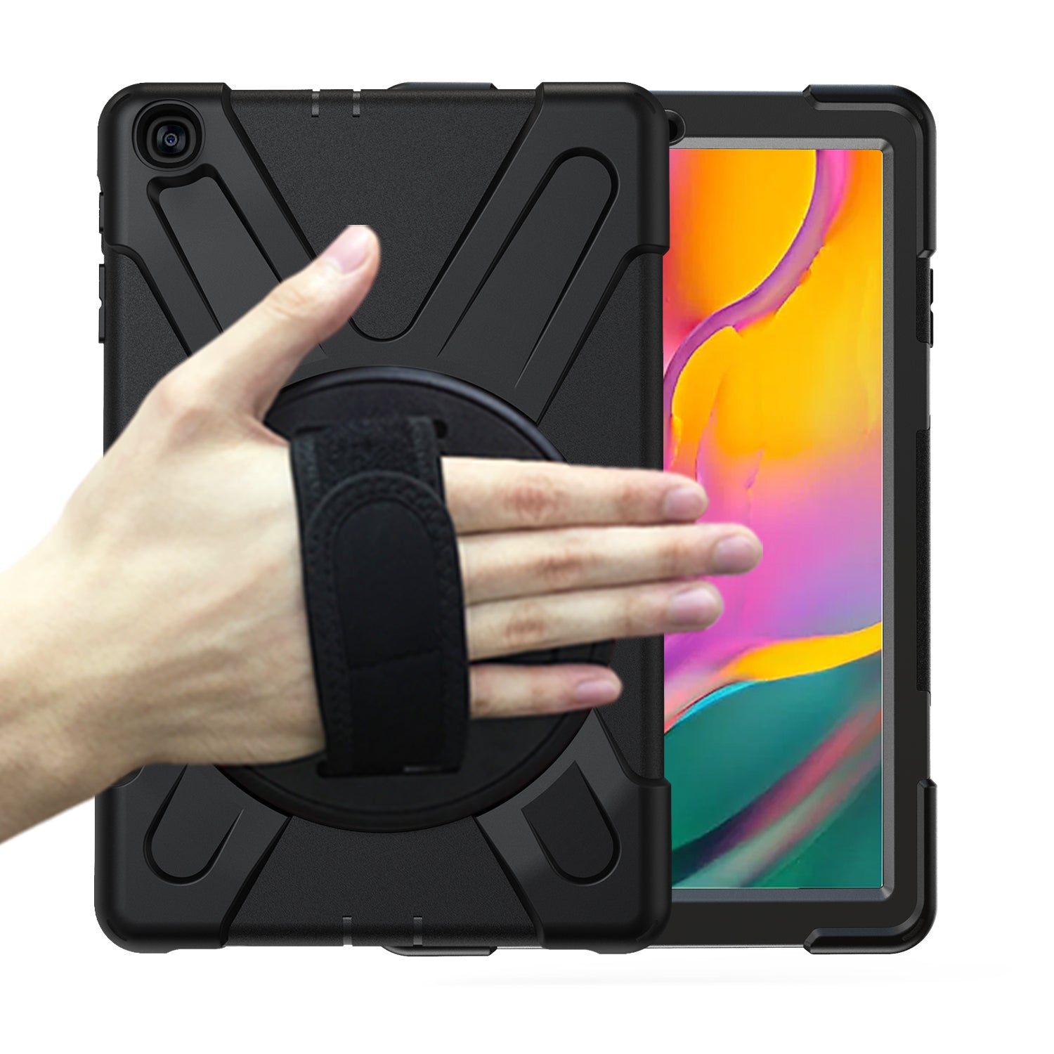 [X-Shape] PC + Silicone Combo Tablet Case for Samsung Galaxy Tab A 10.1 (2019) SM-T515