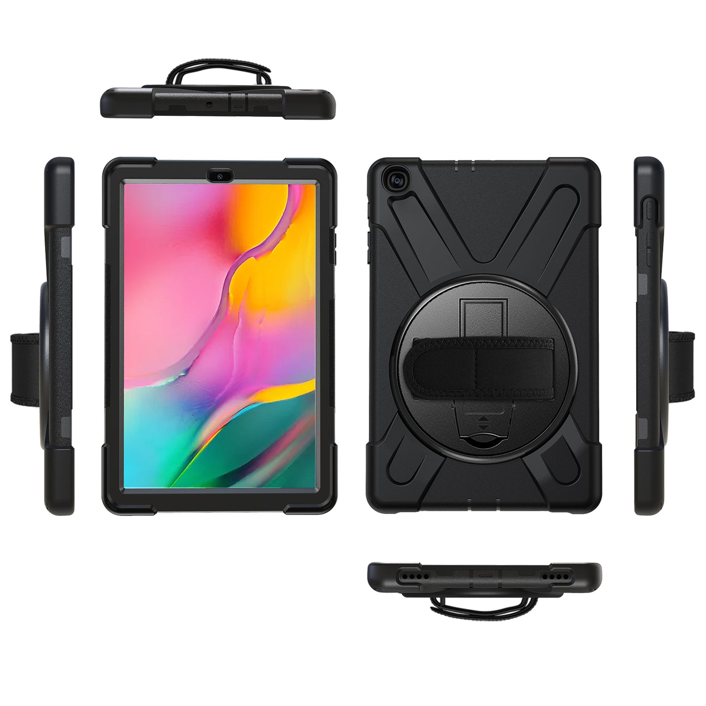[X-Shape] PC + Silicone Combo Tablet Case for Samsung Galaxy Tab A 10.1 (2019) SM-T515