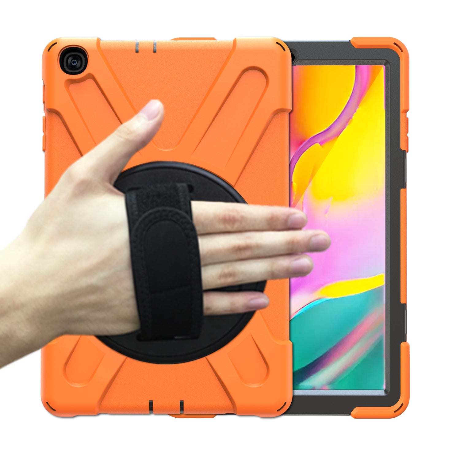 [X-Shape] PC + Silicone Combo Tablet Case for Samsung Galaxy Tab A 10.1 (2019) SM-T515