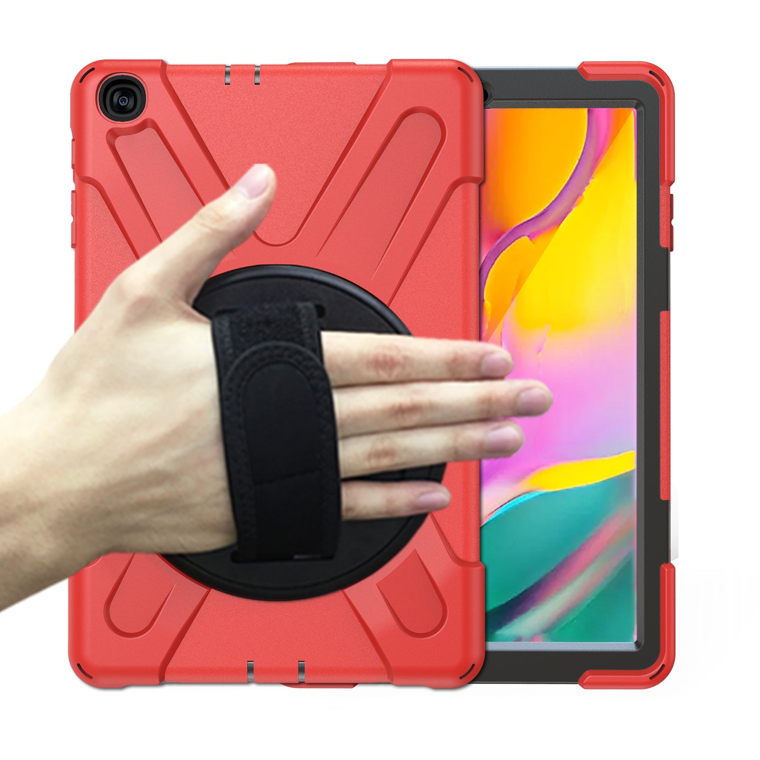[X-Shape] PC + Silicone Combo Tablet Case for Samsung Galaxy Tab A 10.1 (2019) SM-T515