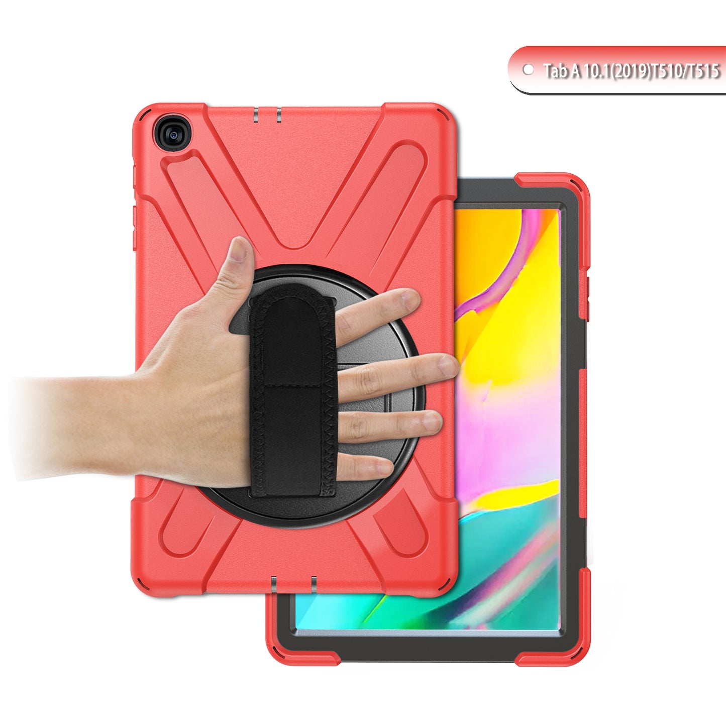 [X-Shape] PC + Silicone Combo Tablet Case for Samsung Galaxy Tab A 10.1 (2019) SM-T515
