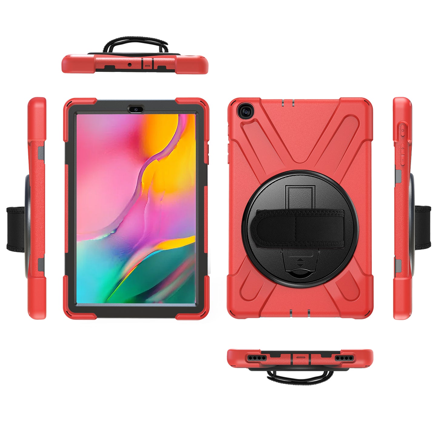 [X-Shape] PC + Silicone Combo Tablet Case for Samsung Galaxy Tab A 10.1 (2019) SM-T515
