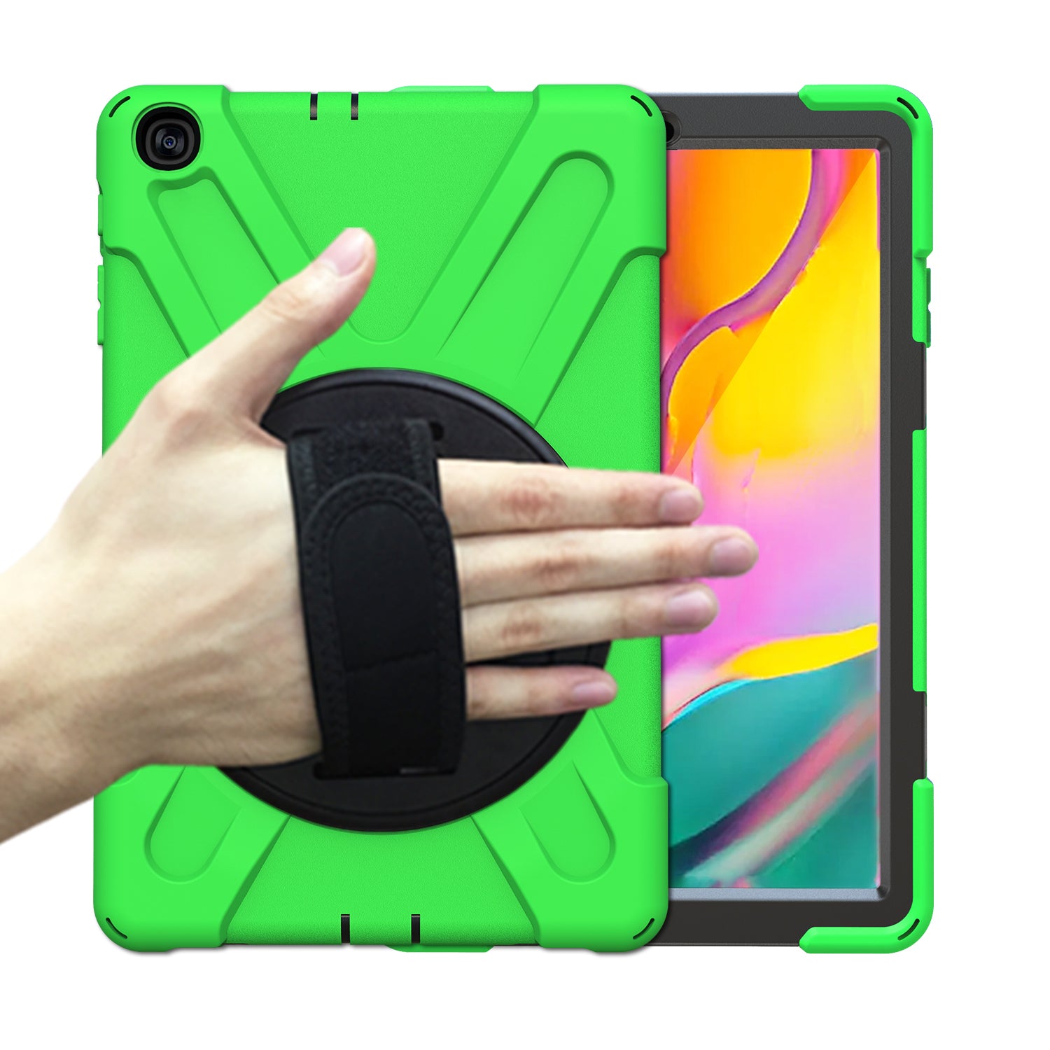 [X-Shape] PC + Silicone Combo Tablet Case for Samsung Galaxy Tab A 10.1 (2019) SM-T515