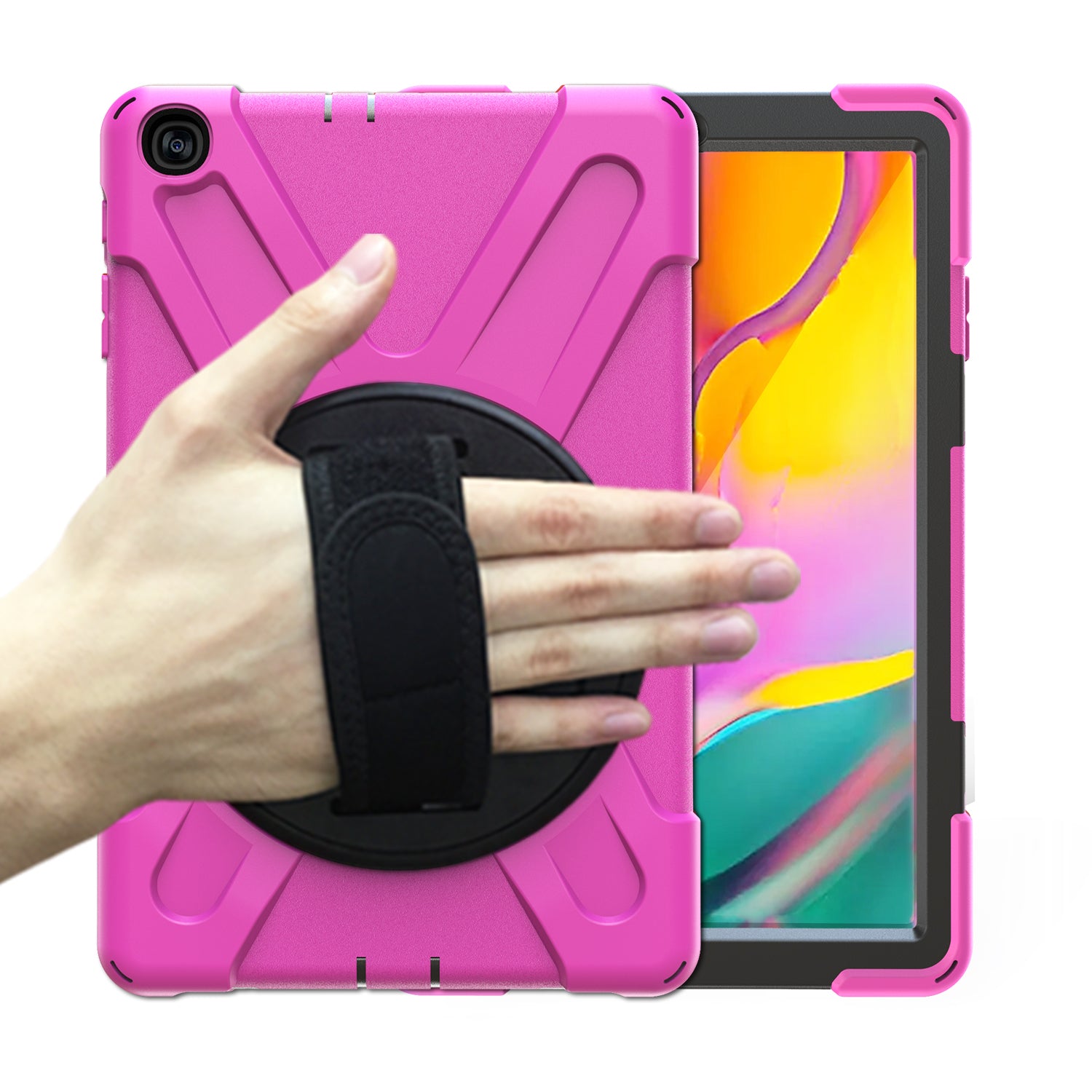 [X-Shape] PC + Silicone Combo Tablet Case for Samsung Galaxy Tab A 10.1 (2019) SM-T515