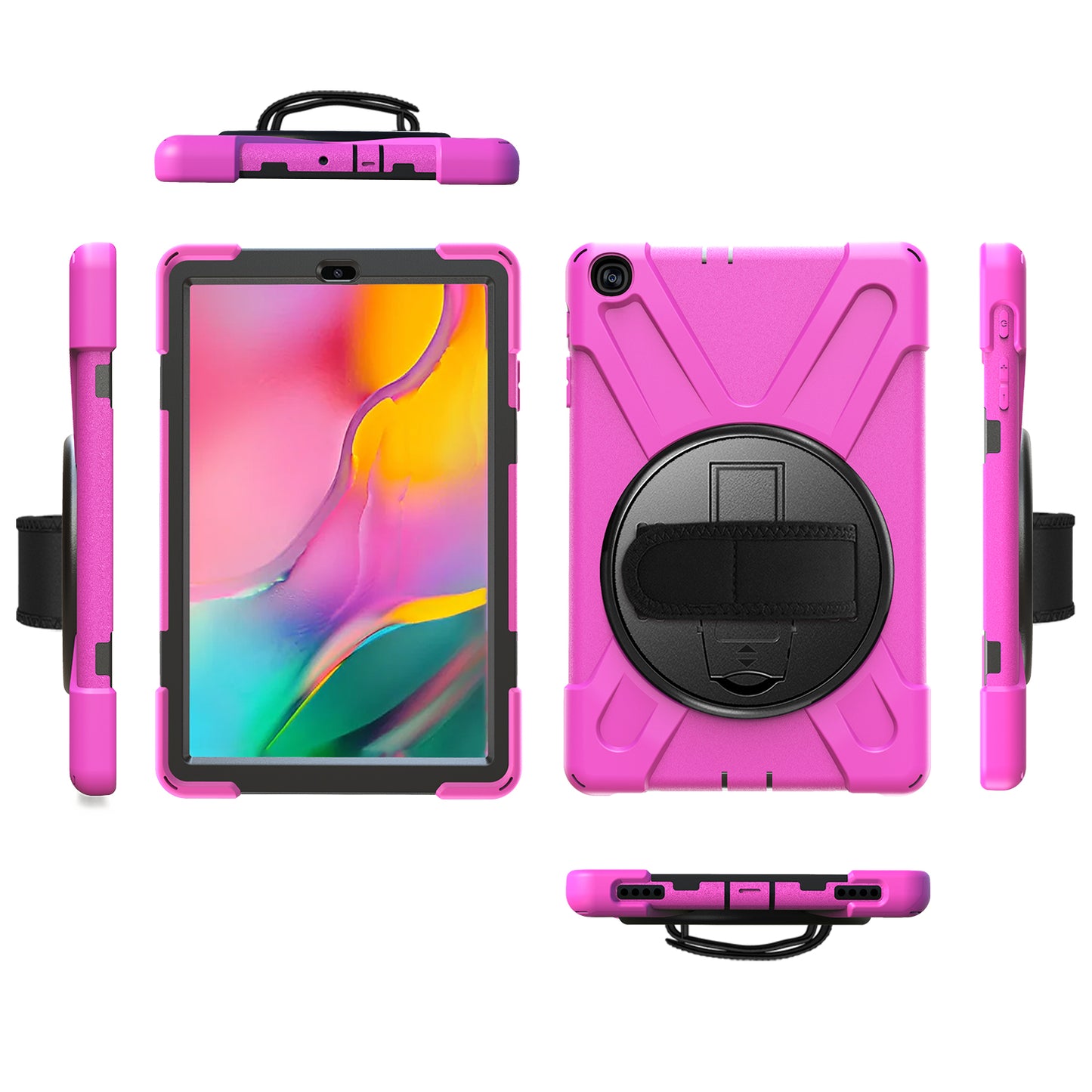 [X-Shape] PC + Silicone Combo Tablet Case for Samsung Galaxy Tab A 10.1 (2019) SM-T515