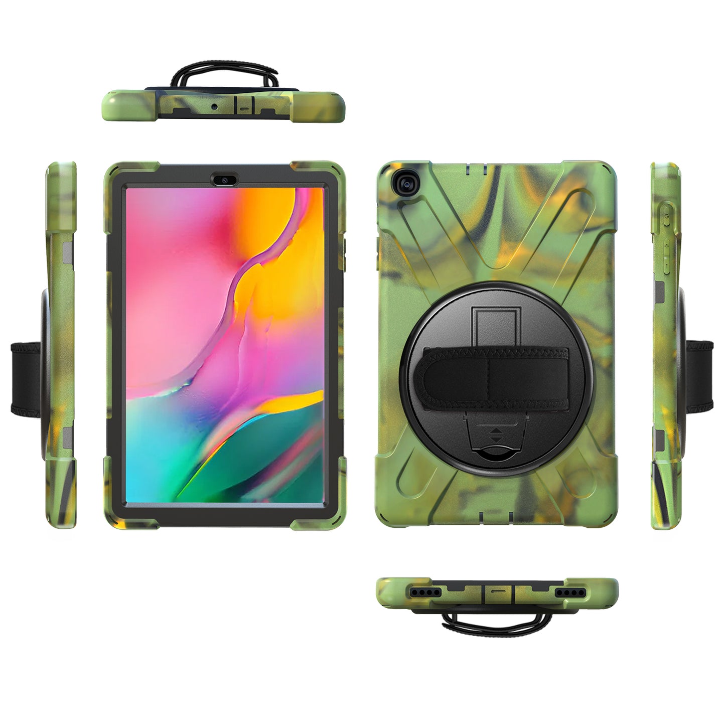 [X-Shape] PC + Silicone Combo Tablet Case for Samsung Galaxy Tab A 10.1 (2019) SM-T515