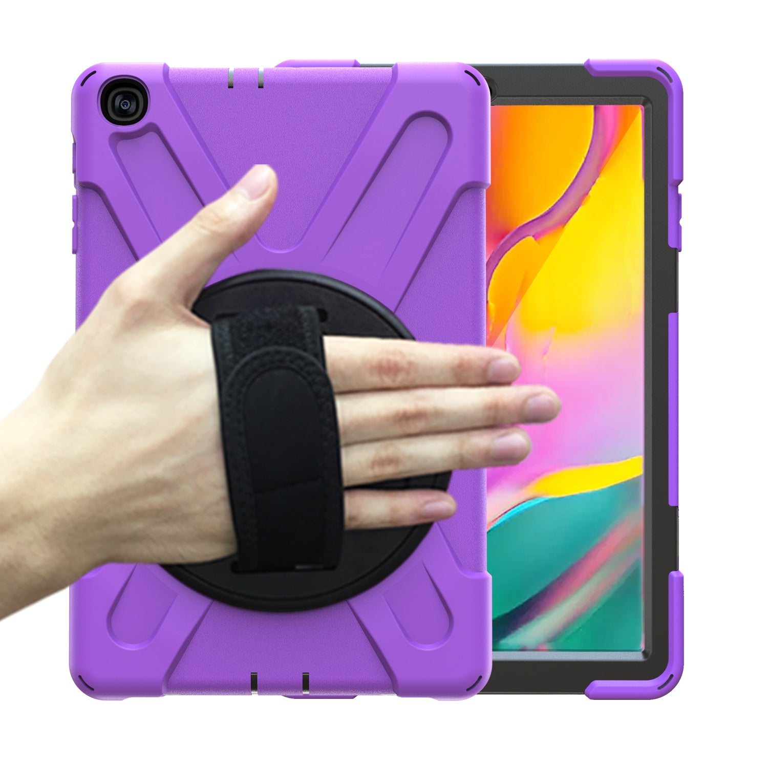 [X-Shape] PC + Silicone Combo Tablet Case for Samsung Galaxy Tab A 10.1 (2019) SM-T515