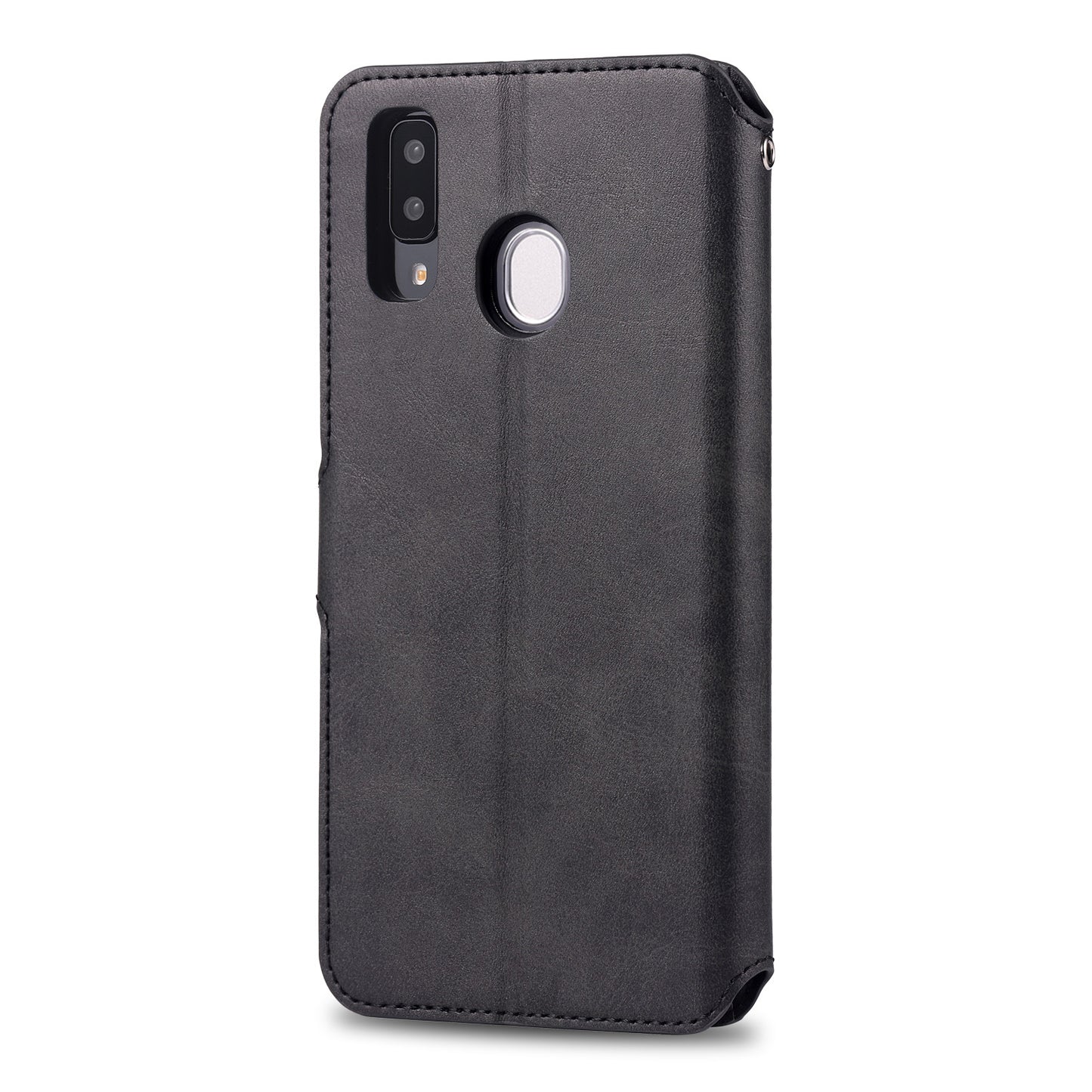 AZNS Leather Wallet Case for Samsung Galaxy A20e