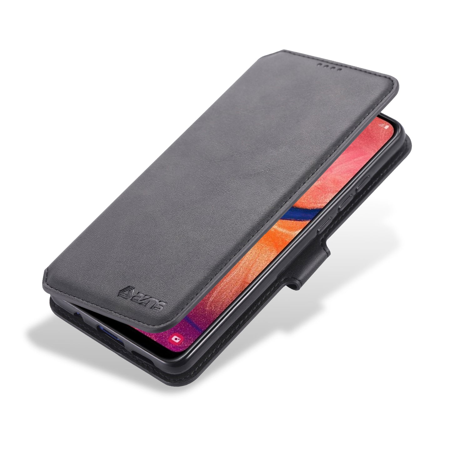 AZNS Leather Wallet Case for Samsung Galaxy A20e