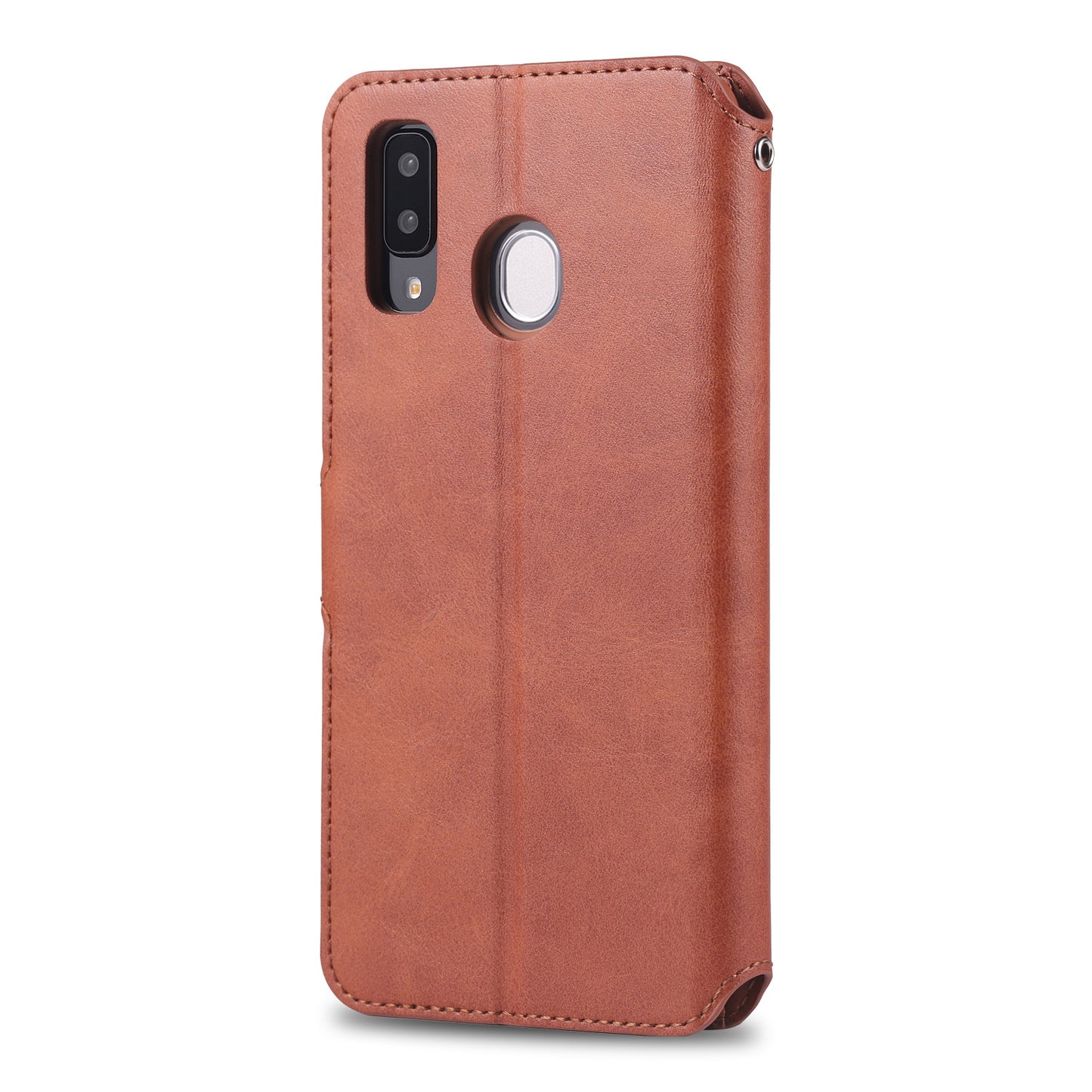 AZNS Leather Wallet Case for Samsung Galaxy A20e