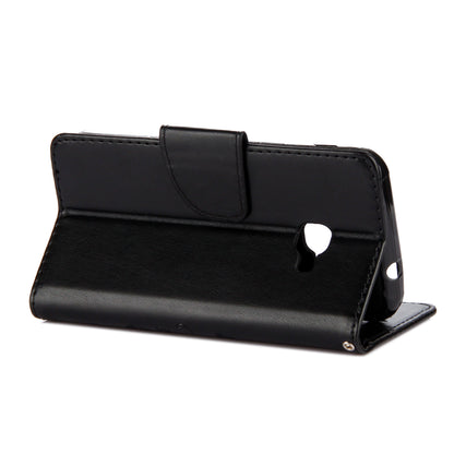 Imprint Butterfly Flower PU Leather Wallet Case for Samsung Galaxy Xcover 4s