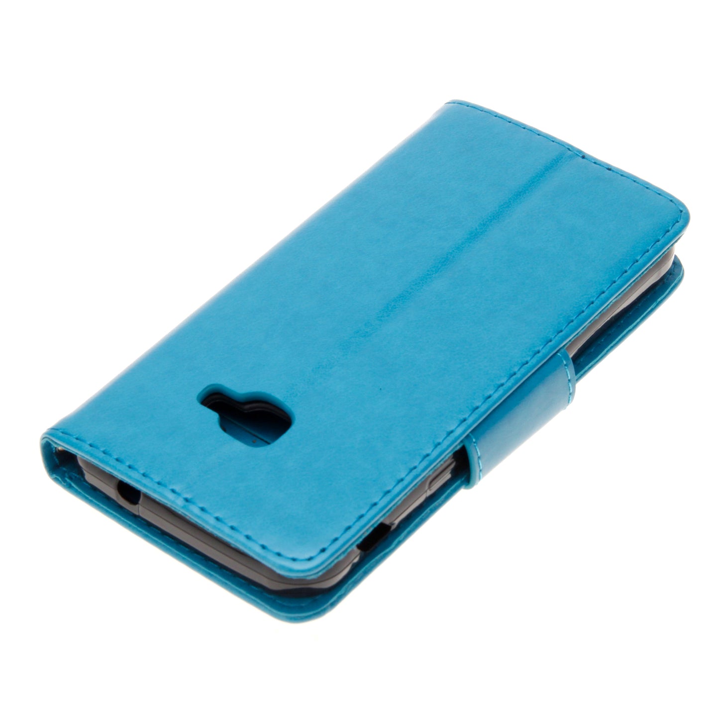 Imprint Butterfly Flower PU Leather Wallet Case for Samsung Galaxy Xcover 4s