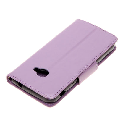 Imprint Butterfly Flower PU Leather Wallet Case for Samsung Galaxy Xcover 4s