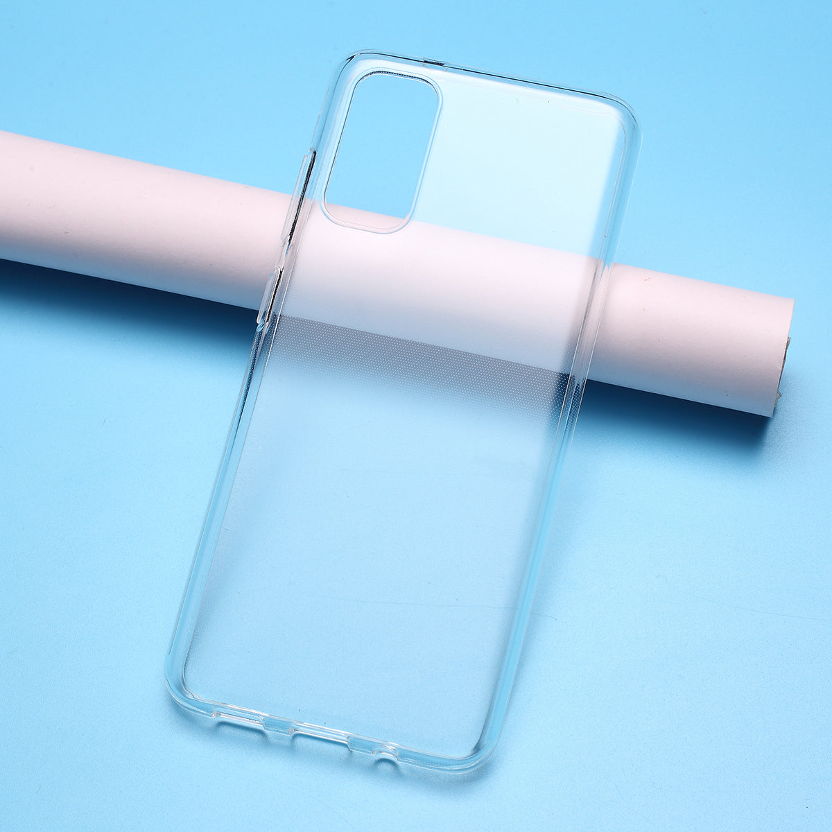 10PCS Transparent Soft TPU Phone Case with Non-slip Inner for Samsung Galaxy S20 4G/S20 5G
