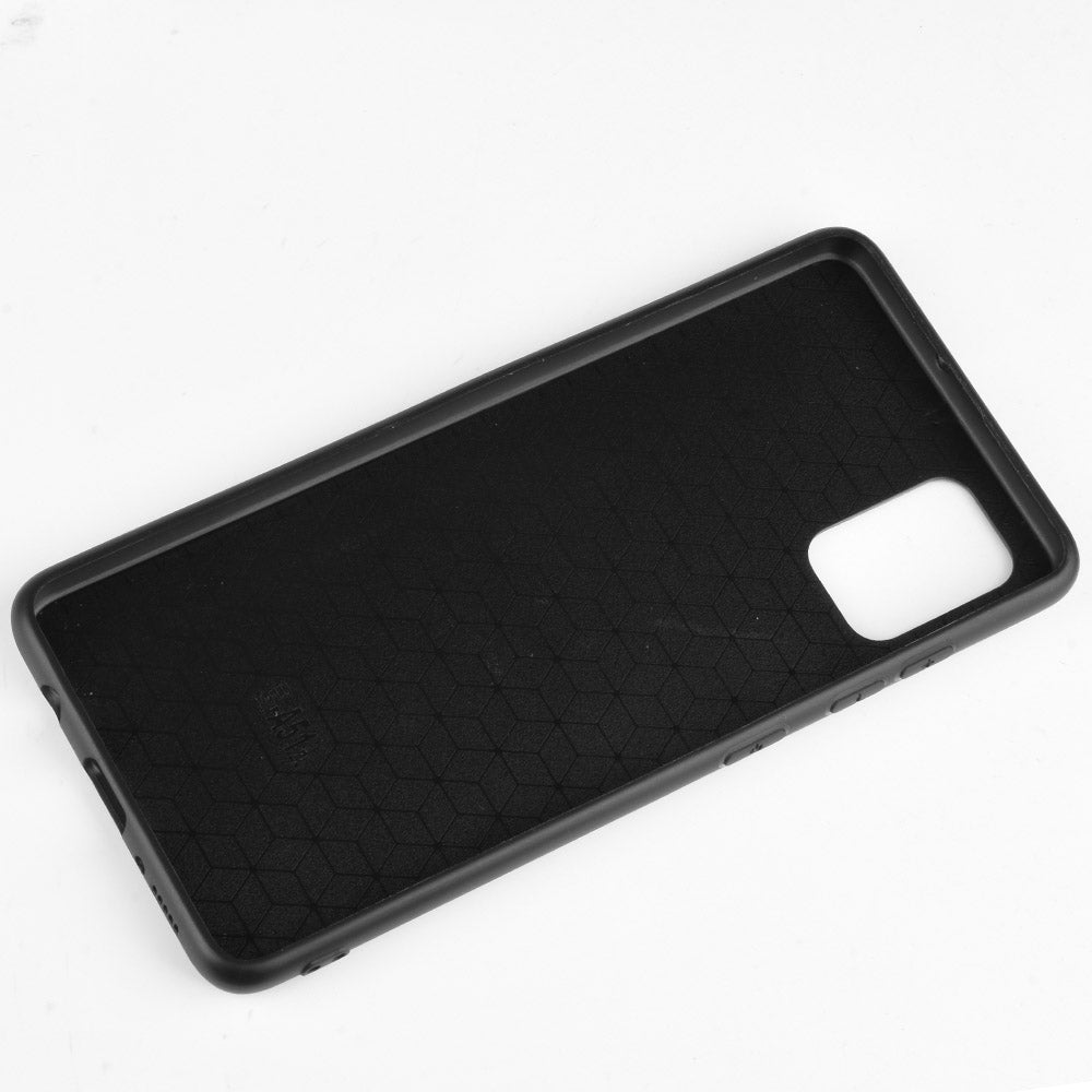 Leather Coated PC + TPU Phone Shell for Samsung Galaxy S20 Plus