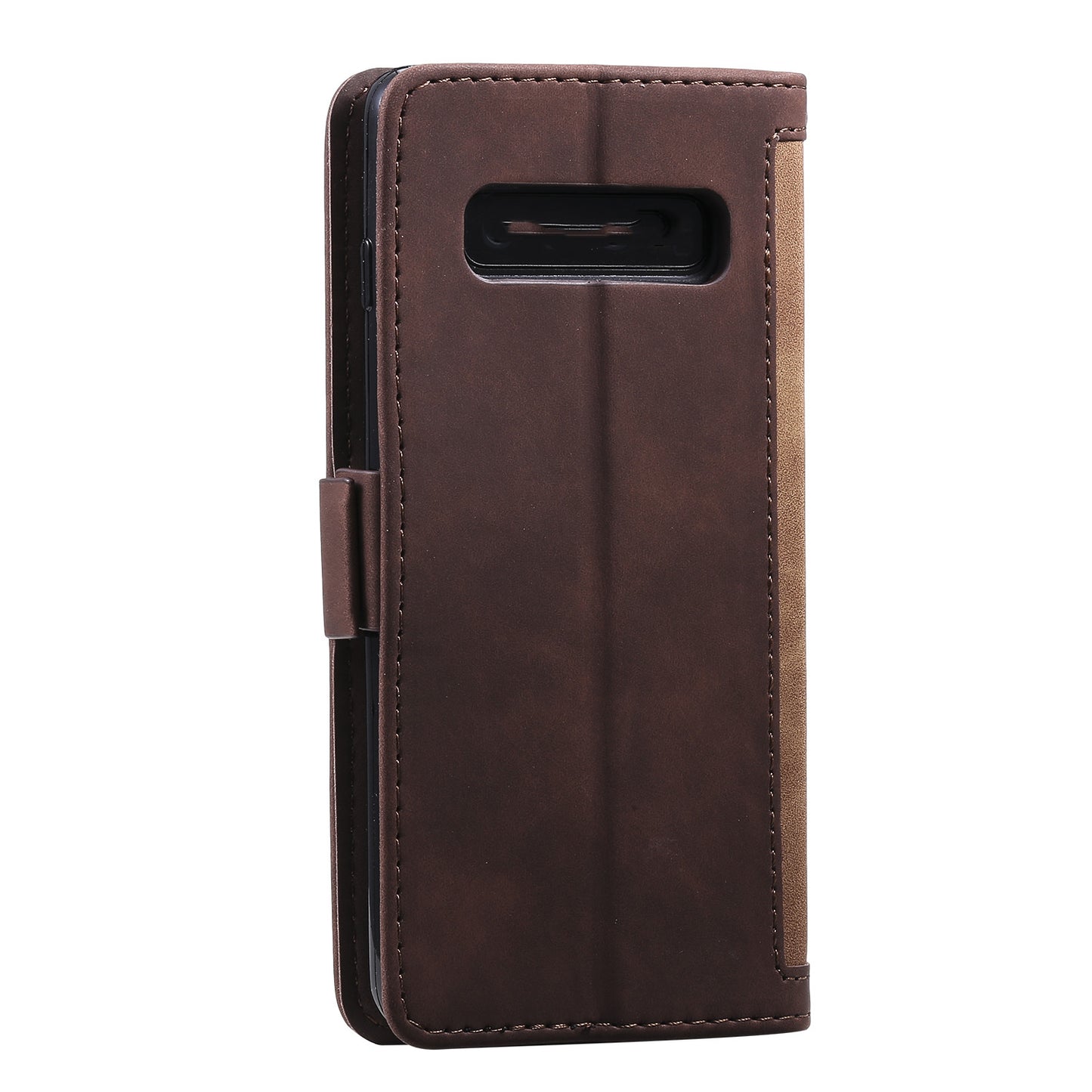 Retro Splicing Leather Shell for Samsung Galaxy S10e