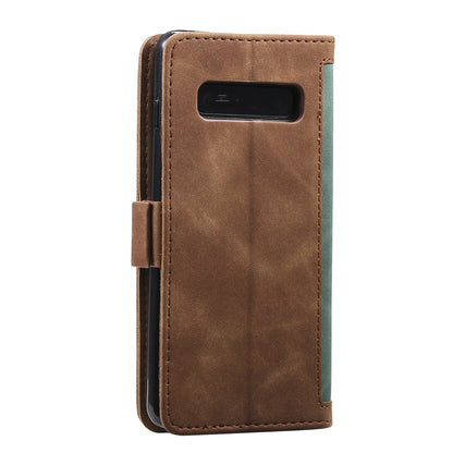 Retro Splicing Leather Shell for Samsung Galaxy S10e