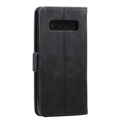 Retro Splicing Leather Shell for Samsung Galaxy S10e