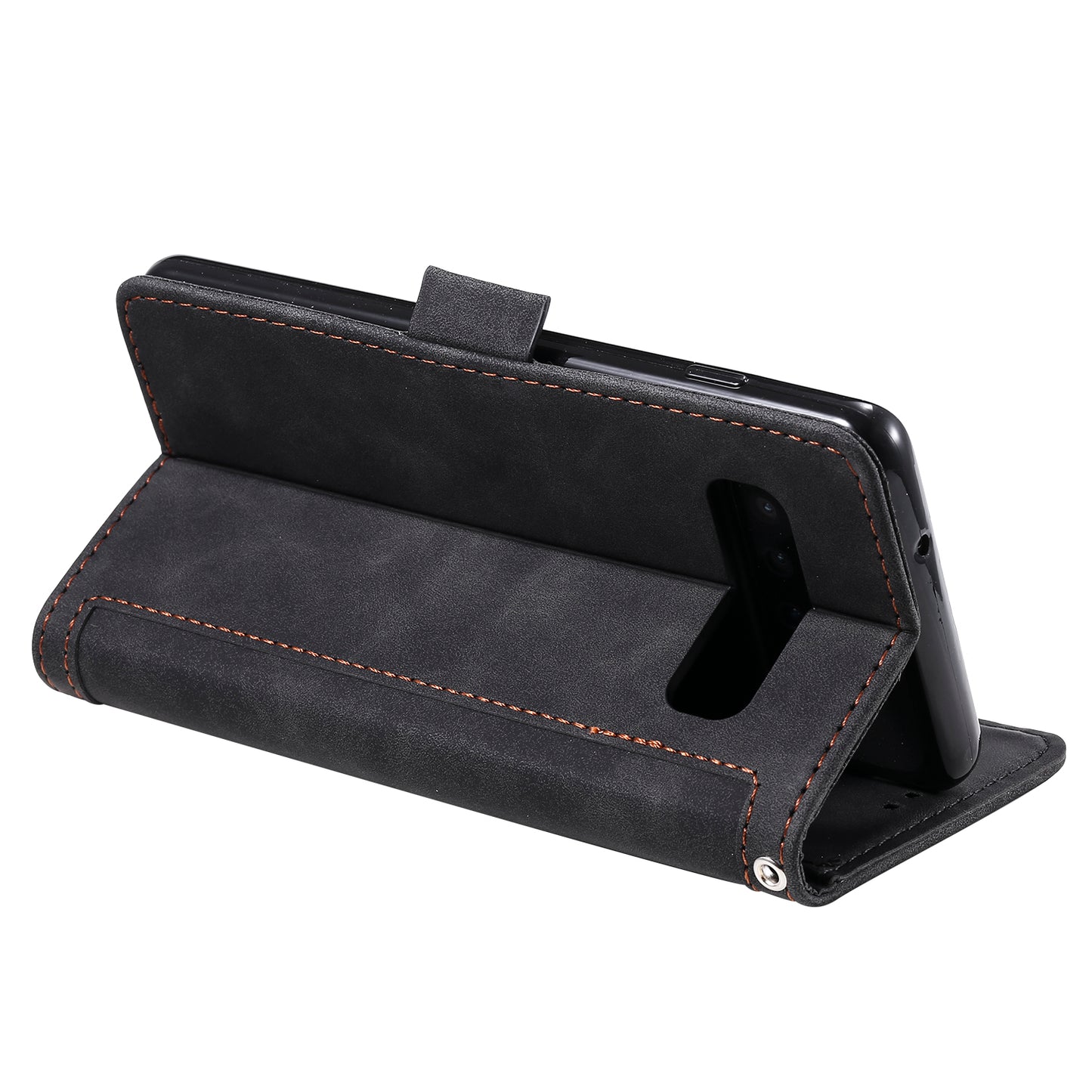 Retro Splicing Leather Shell for Samsung Galaxy S10e