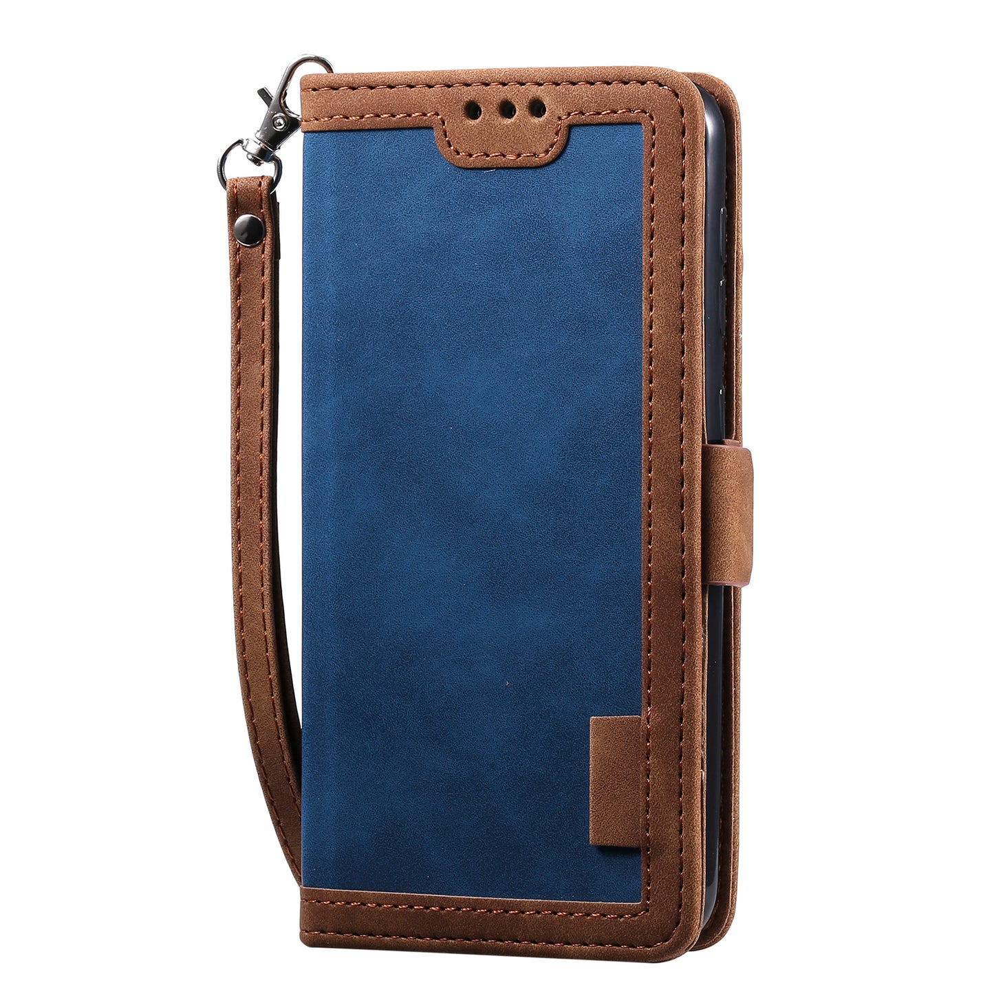 Retro Splicing Leather Phone Casing for Samsung Galaxy A10
