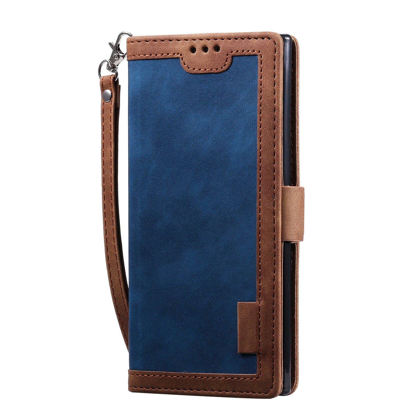 Retro Splicing Leather Phone Covering for Samsung Galaxy Note 10 Pro