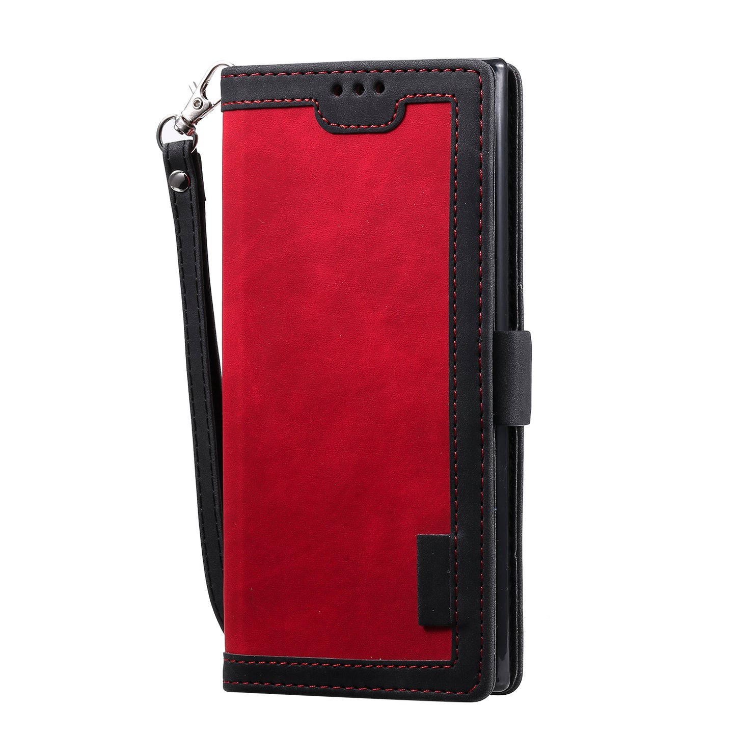 Retro Splicing Leather Phone Covering for Samsung Galaxy Note 10 Pro