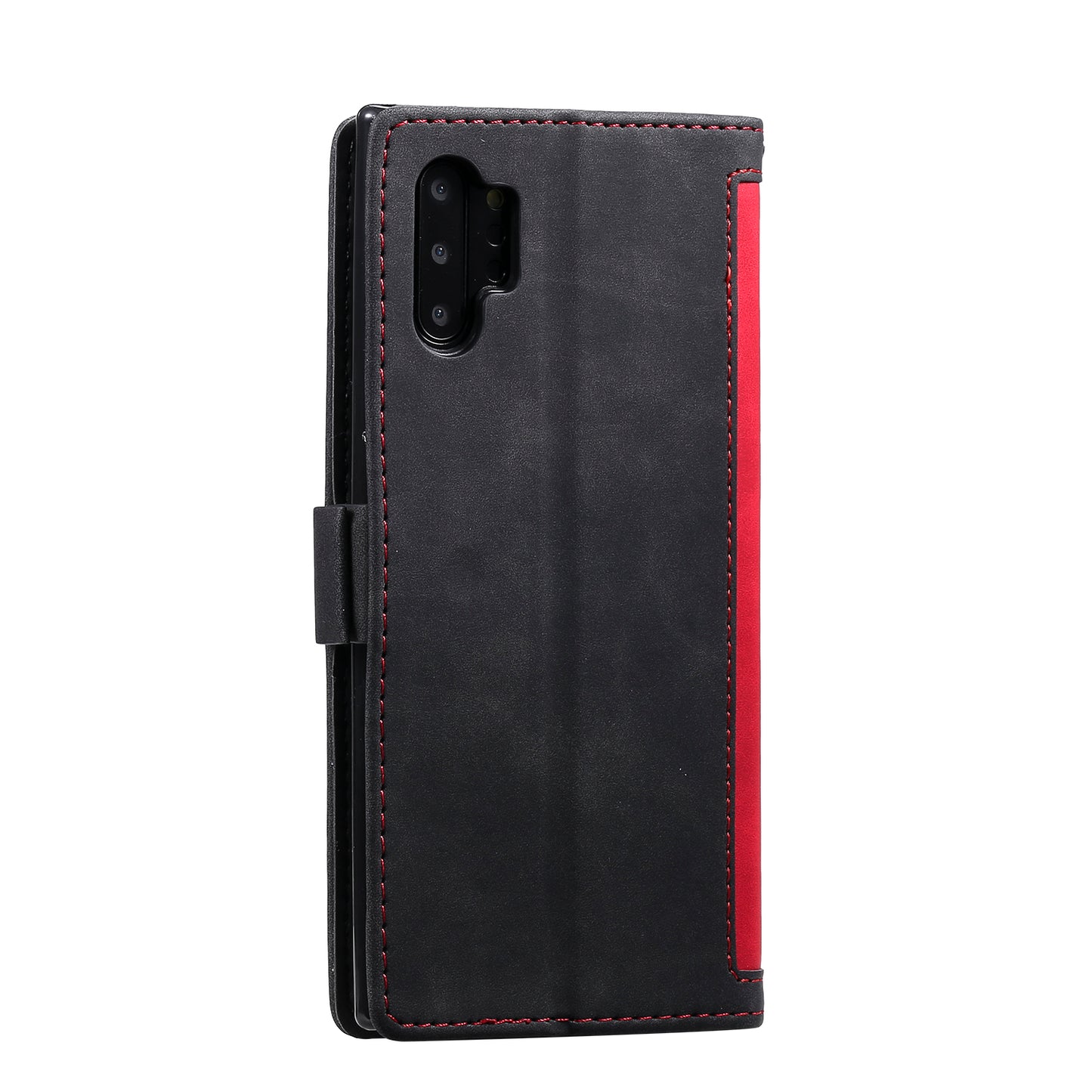 Retro Splicing Leather Phone Covering for Samsung Galaxy Note 10 Pro