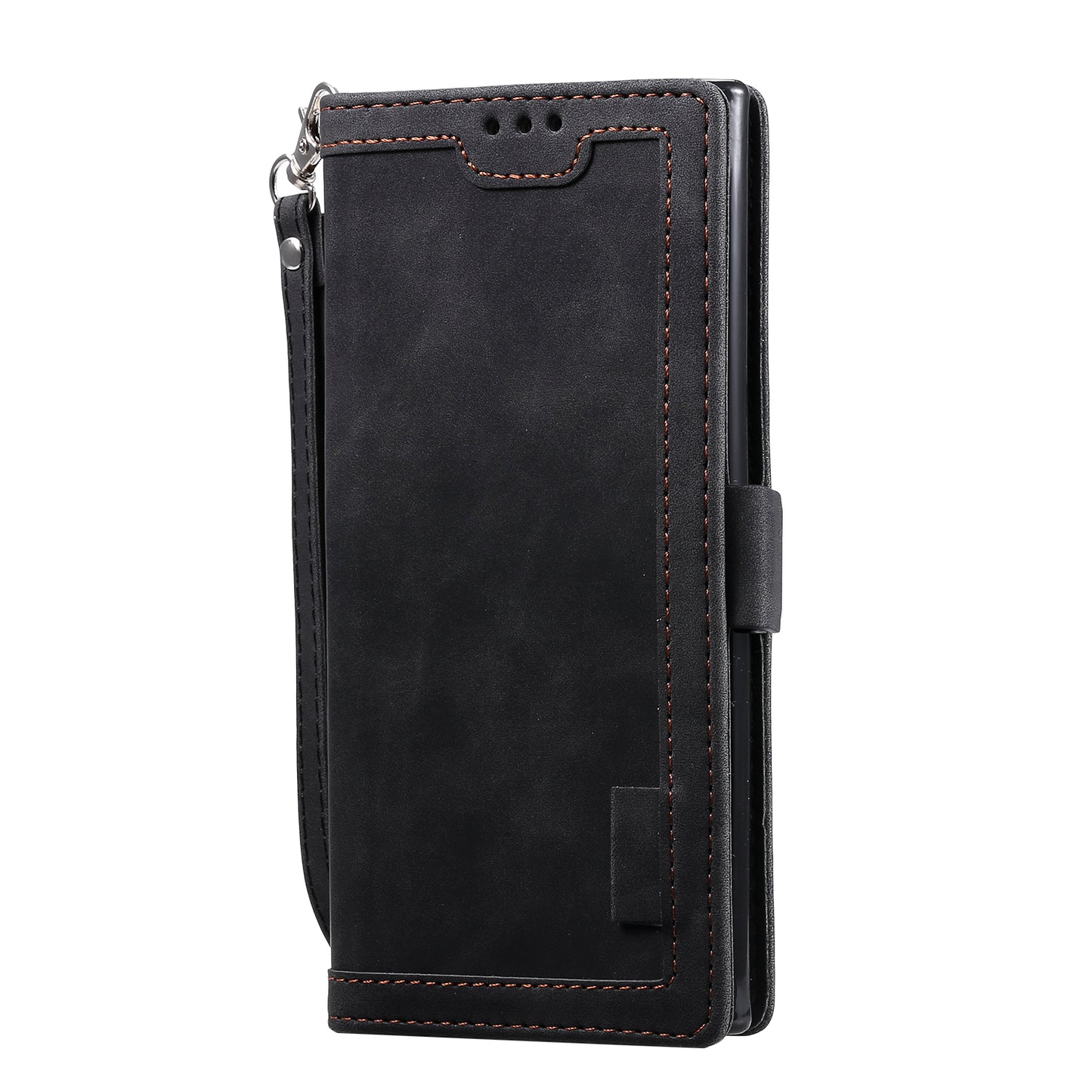 Retro Splicing Leather Phone Covering for Samsung Galaxy Note 10 Pro