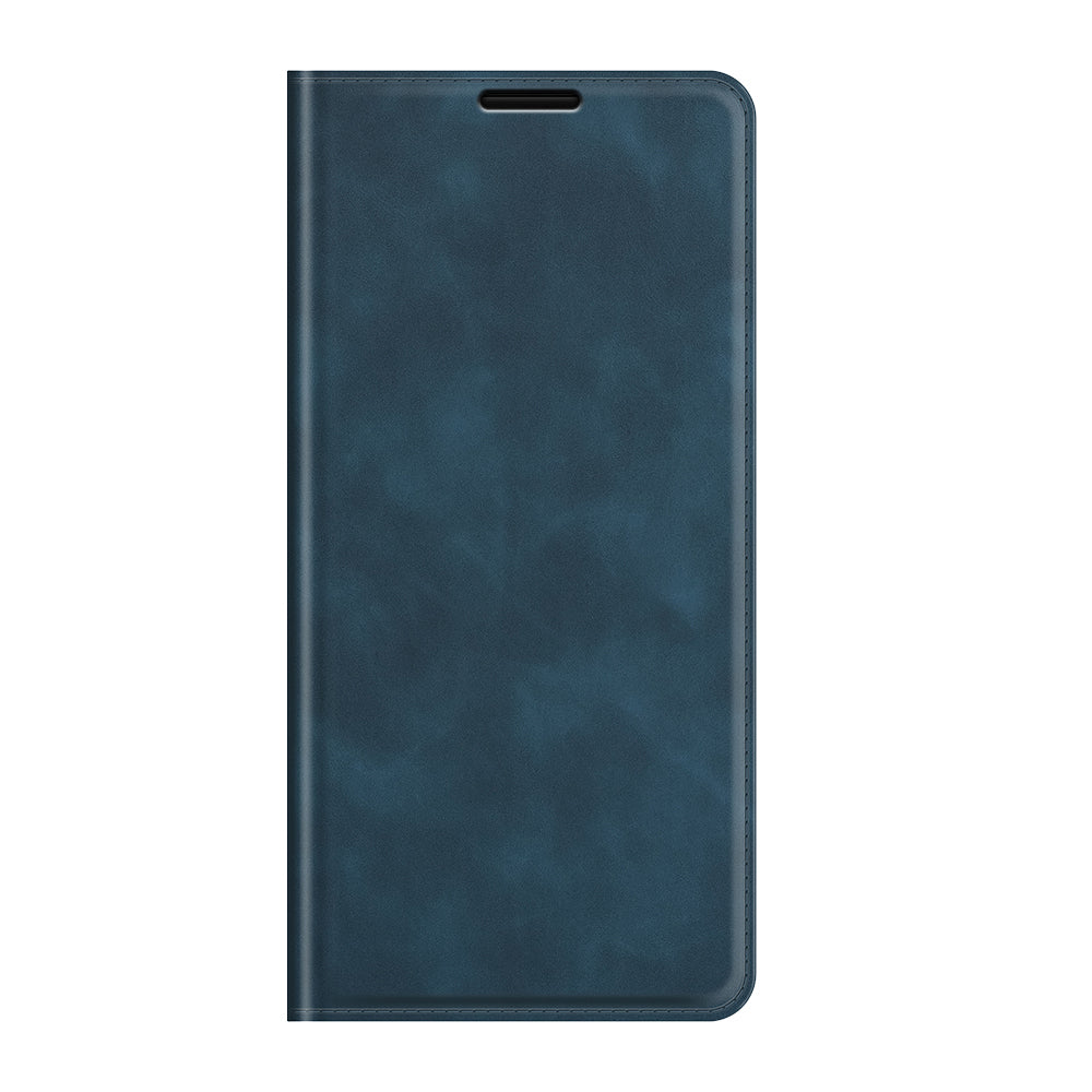 Silky Touch Auto-absorbed Flip Leather Wallet Stand Case for Samsung Galaxy A21s Cell Phone Accessory