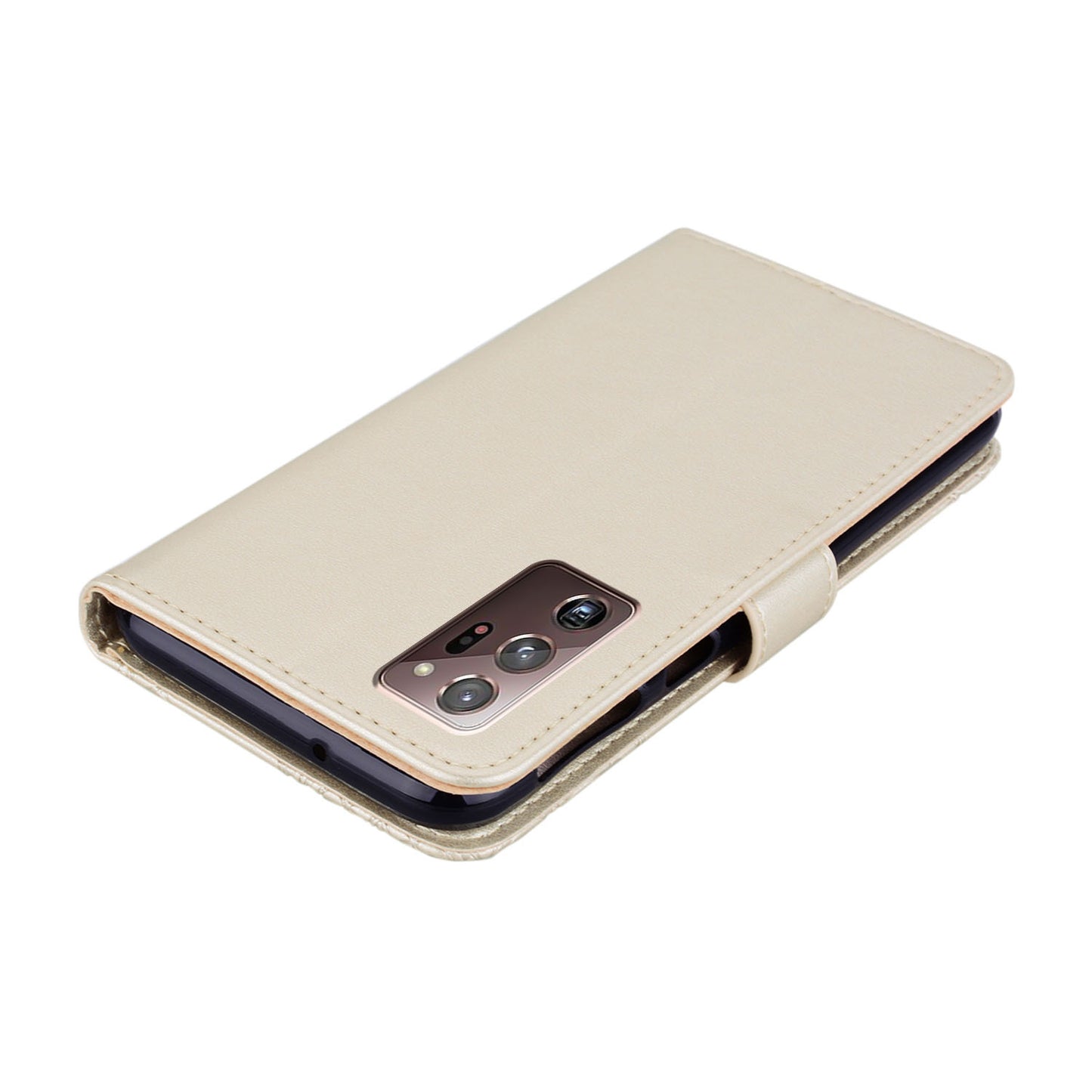 Rhinestone Decor Imprint Owl Flower Leather Wallet Stand Shell for Samsung Galaxy Note20 Ultra 5G / Galaxy Note20 Ultra