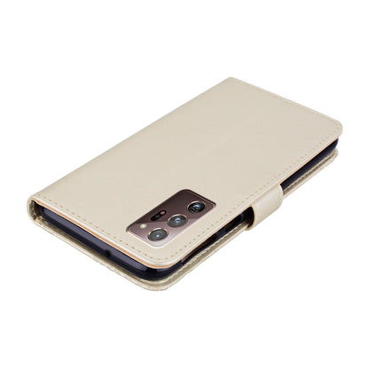 Rhinestone Decor Imprint Owl Flower Leather Wallet Stand Shell for Samsung Galaxy Note20 Ultra 5G / Galaxy Note20 Ultra