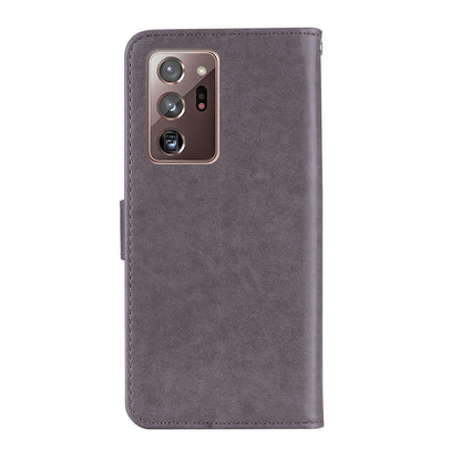 Rhinestone Decor Imprint Owl Flower Leather Wallet Stand Shell for Samsung Galaxy Note20 Ultra 5G / Galaxy Note20 Ultra