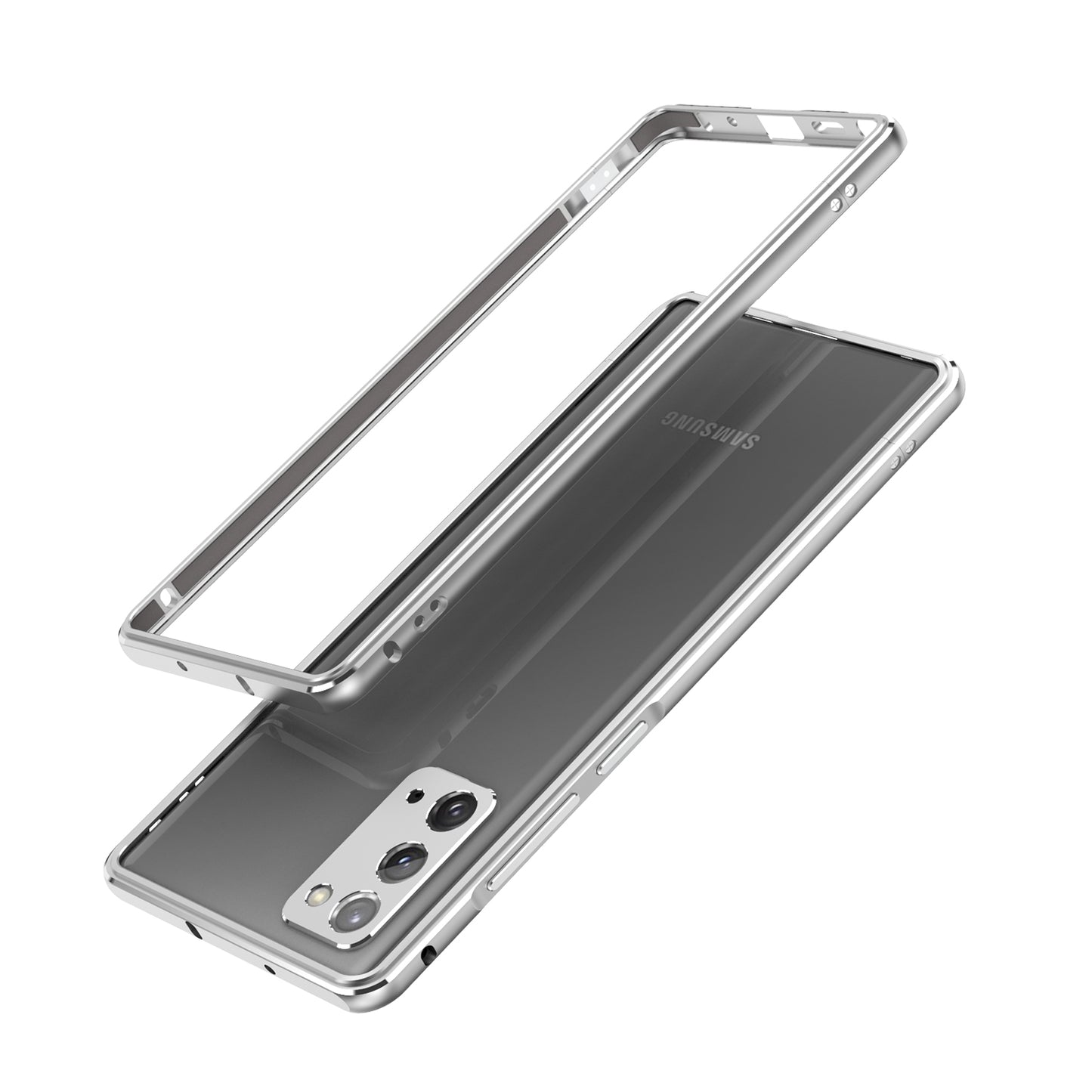 Metal Frame Stylish Phone Case for Samsung Galaxy Note20 Ultra/Note20 Ultra 5G