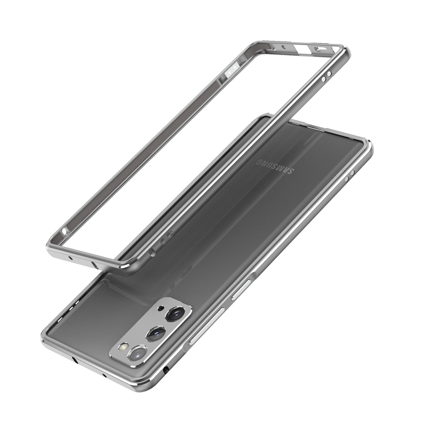Metal Frame Stylish Phone Case for Samsung Galaxy Note20 Ultra/Note20 Ultra 5G