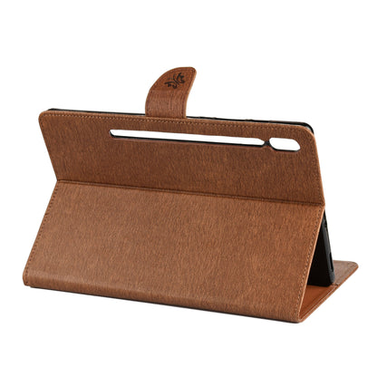 Imprint Butterfly Flower Wallet Leather Flip Shell for Samsung Galaxy Tab S6 T860 T865