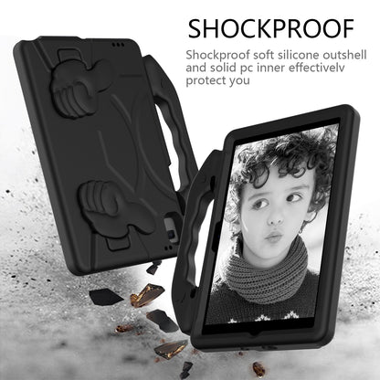Shockproof Thumb Kickstand EVA Protective Shell for Samsung Galaxy Tab A7 10.4 (2020)/Huawei MatePad 10.4 (2020)/(2022)/Honor V6
