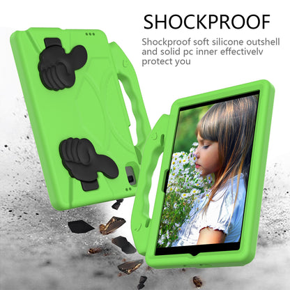 Shockproof Thumb Kickstand EVA Protective Shell for Samsung Galaxy Tab A7 10.4 (2020)/Huawei MatePad 10.4 (2020)/(2022)/Honor V6