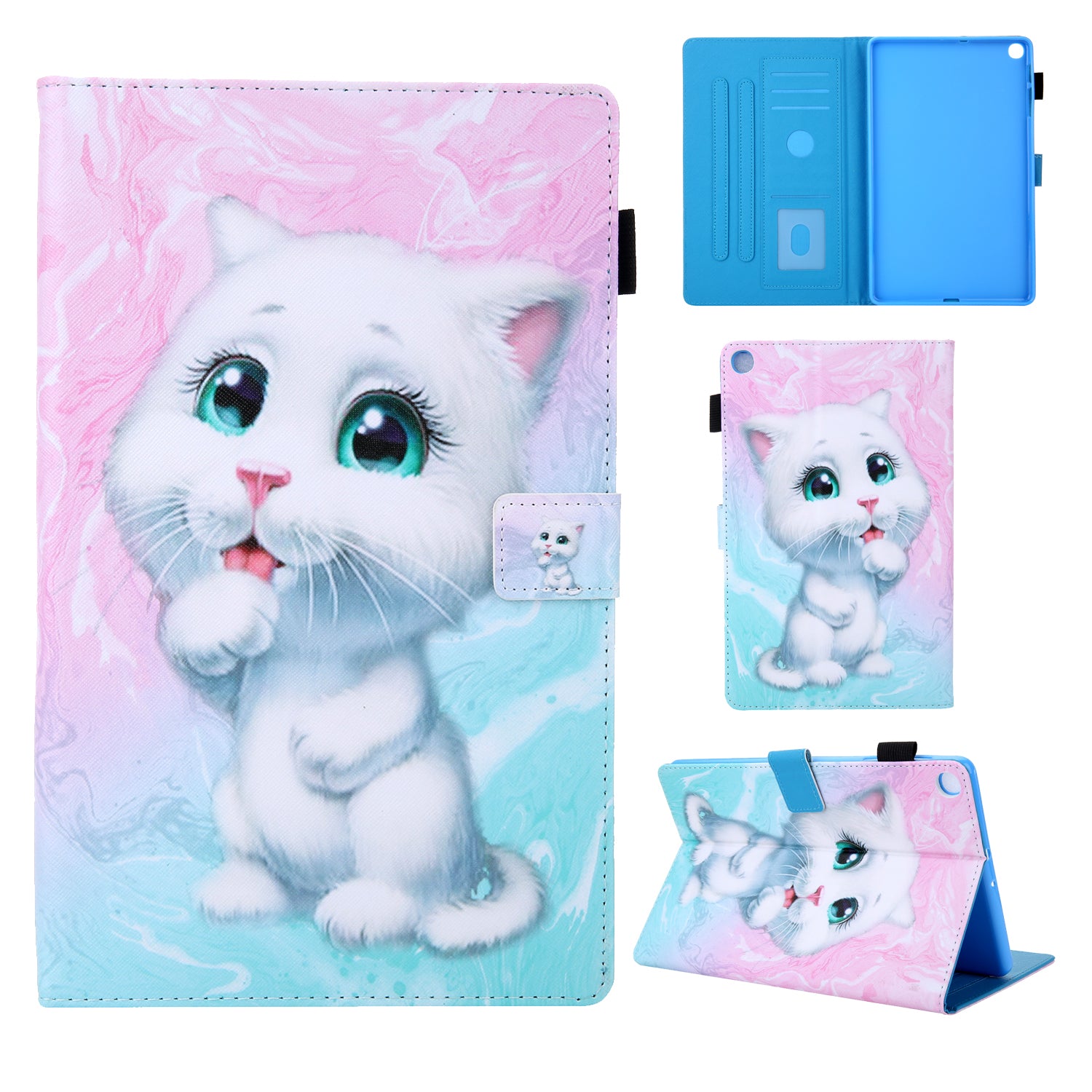 Tablet Cover Pattern Printing Leather Case for Samsung Galaxy Tab A7 10.4 (2020) T500/T505