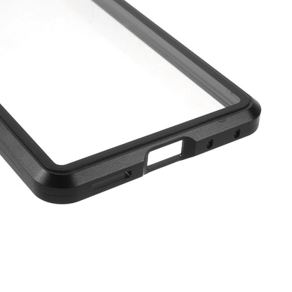 For Samsung Galaxy S20 FE 4G/5G/S20 Lite/S20 FE 2022 Double-sided Tempered Glass + Magnetic Metal Frame Phone Case