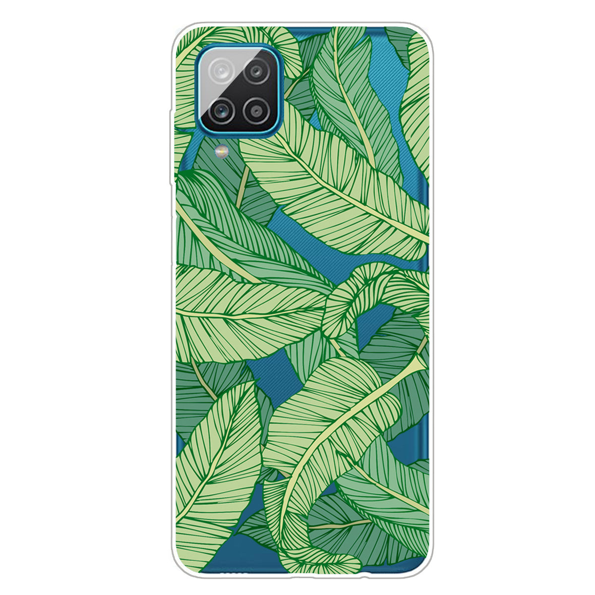 For Samsung Galaxy A12 Pattern Printing TPU Phone Protective Cover