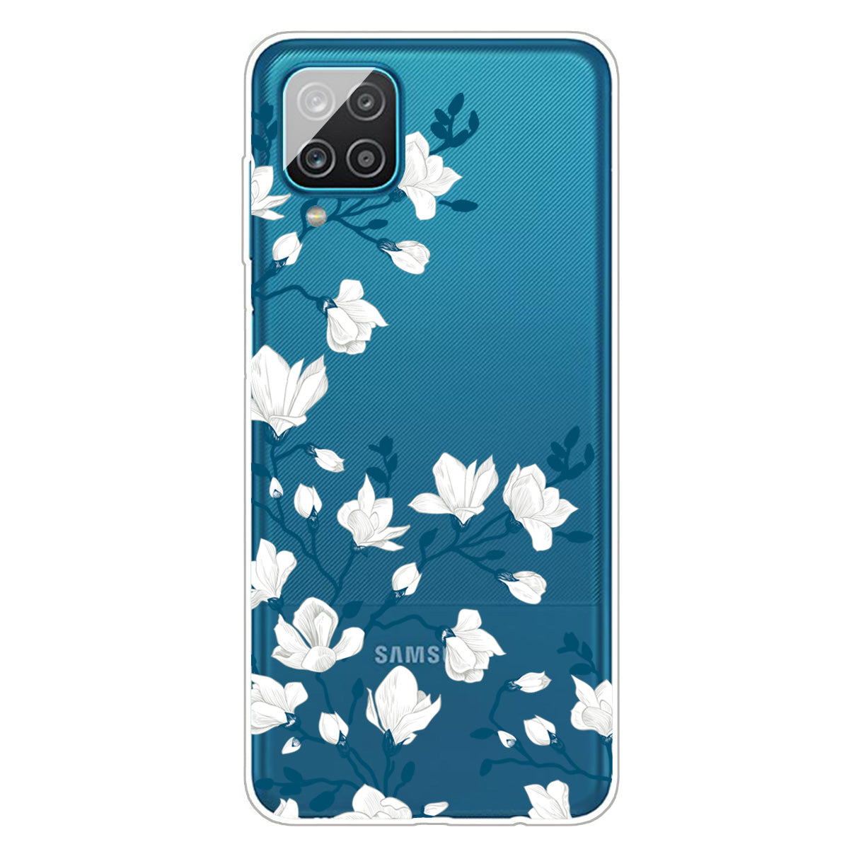 For Samsung Galaxy A12 Pattern Printing TPU Phone Protective Cover