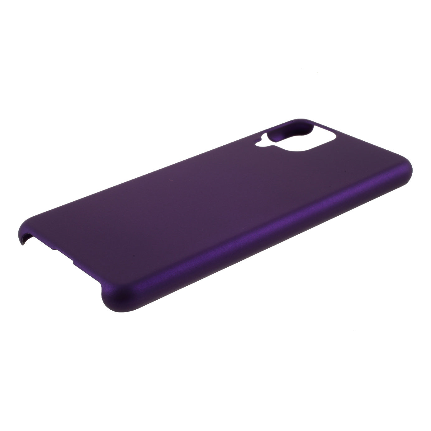 For Samsung Galaxy A12 Rubberized Plastic Case Hard Cell Phone Shell