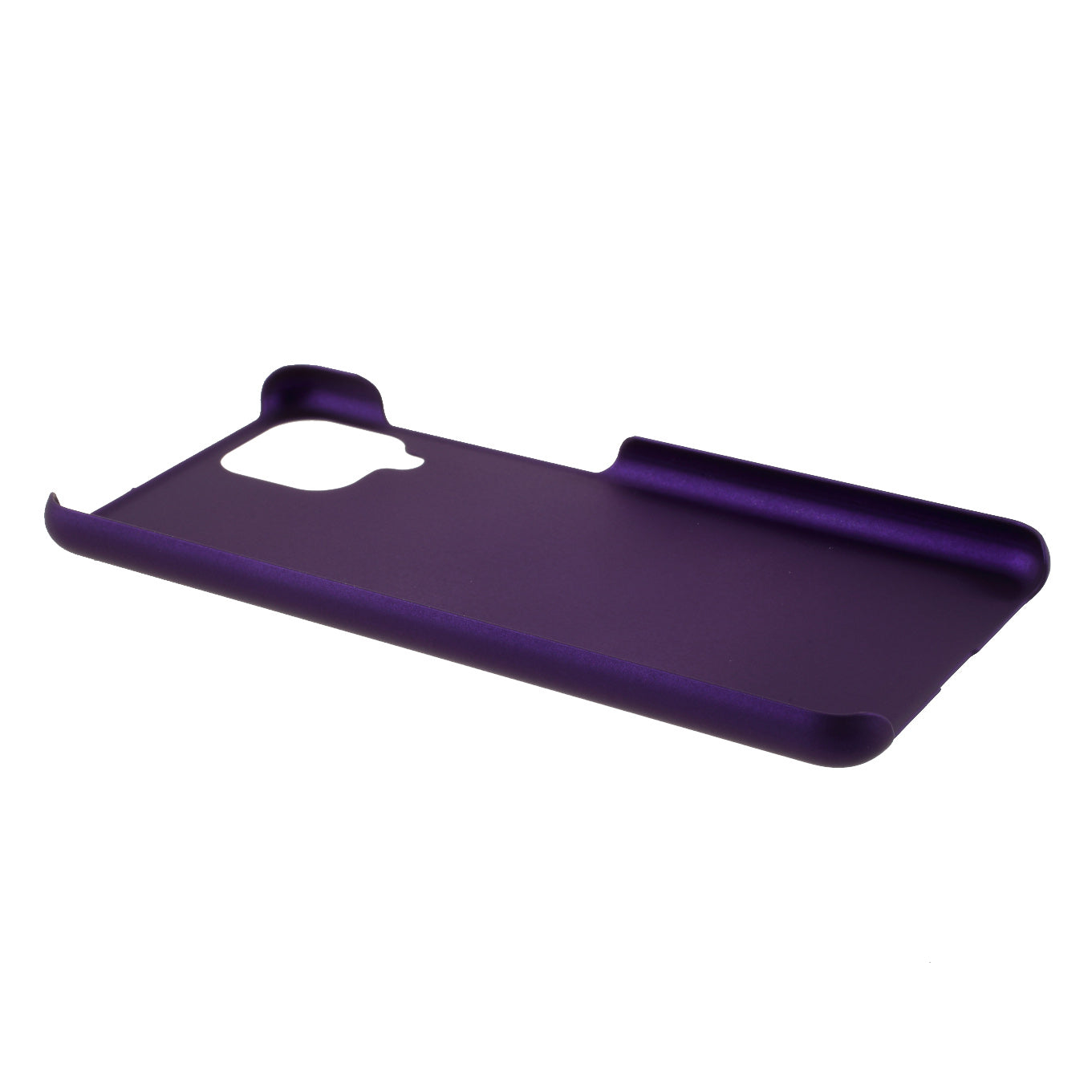For Samsung Galaxy A12 Rubberized Plastic Case Hard Cell Phone Shell