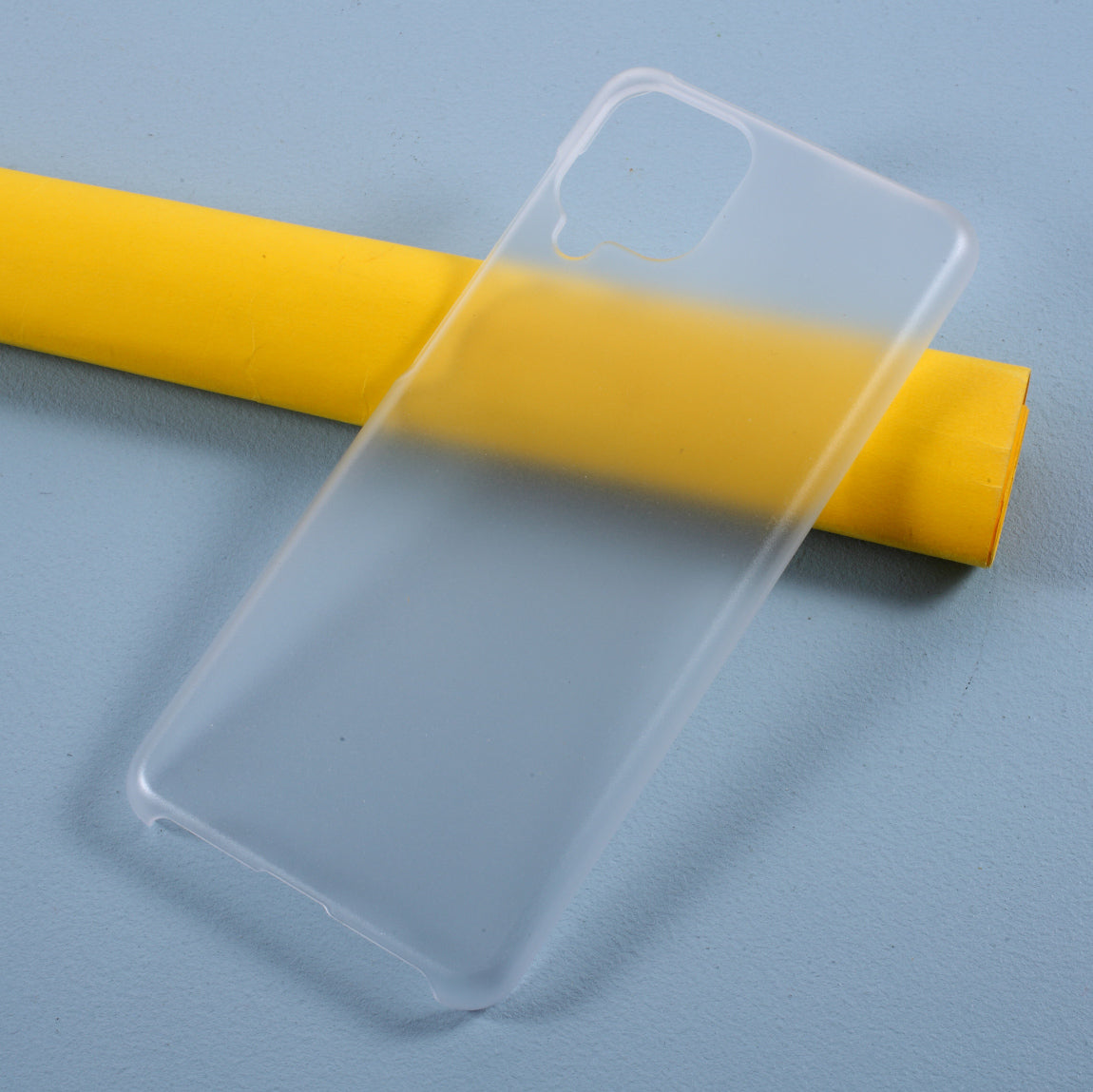 For Samsung Galaxy A12 Rubberized Plastic Case Hard Cell Phone Shell