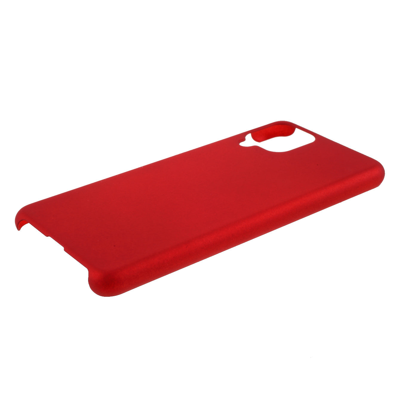 For Samsung Galaxy A12 Rubberized Plastic Case Hard Cell Phone Shell
