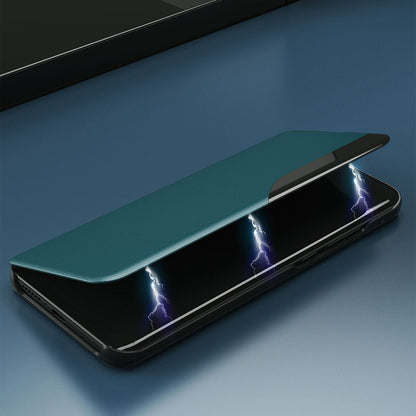 Multi-Color View Window Leather Phone Flip Stand Case Auto-Absorbed Cover for Samsung Galaxy A32 5G / M32 5G