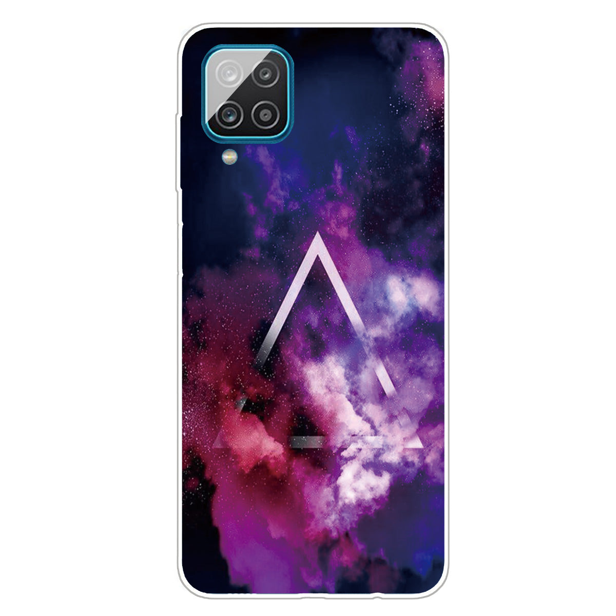 For Samsung Galaxy A12 Phone Case Pattern Printing Flexible Non-slip Protective Phone Cover