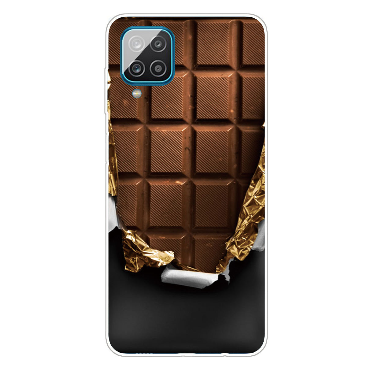 For Samsung Galaxy A12 Phone Case Pattern Printing Flexible Non-slip Protective Phone Cover